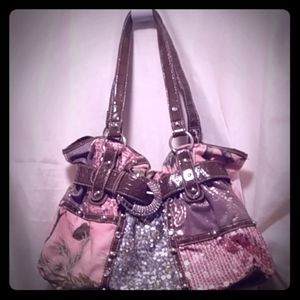 Realtree Pink Camo and Sequins handbag
